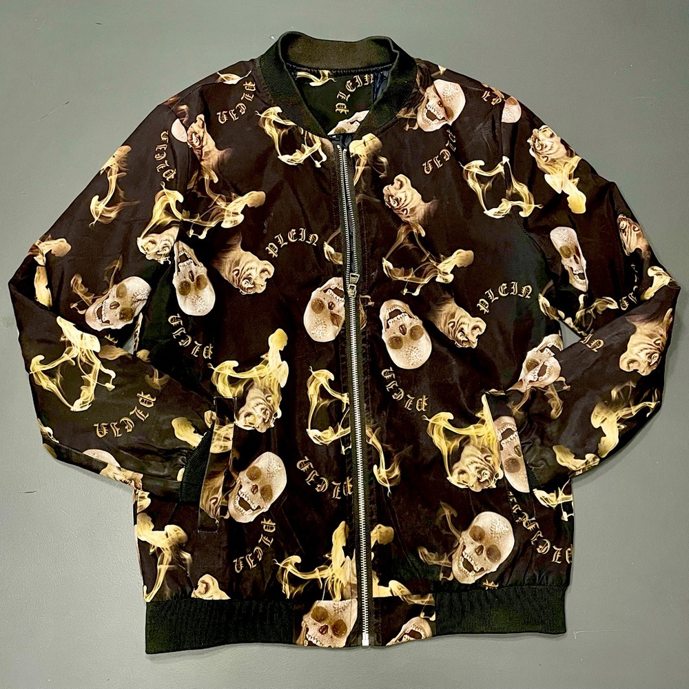 Plein Skull & Tiger Jacket - M